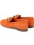 Turuncu/oranj Süet Loafer 3