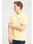 Erkek Regular Fit Polo Sarı Erkek Kısa Kol T-Shirt 1
