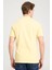 Erkek Regular Fit Polo Sarı Erkek Kısa Kol T-Shirt 2