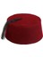 Bordo Renk Osmanlı Fesi 7 No 8-10 Yaş 1