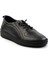 Siyah Leather Kadın Casual Ayakkabı K01523021203 2