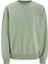 Erkek Bisiklet Yaka Düz Renk Sweatshirt 12257853 1