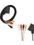 Scart 4 Rca 1.2 Metre 8mm Kablo 1