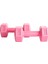 Pembe Dambıl 1 kg x 2 Adet Dumbbell Dambıl Seti Egzersiz Seti 1