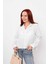 Munn Collection Cepli Uzun Kol Gömlek - Beyaz 1