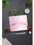 Cam Kesme Tahtası - Cam Kesme Tablası | Pembe Gold Desen | 29CM x 34CM 1