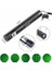 Powermaster OM-120118650 Pilli Şarjlı Anahtar Emniyetli Yeşil Lazer Pointer (50 Km) 2