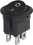 Powermaster Yuvarlak 4 Pinli Işıksız On-Off Anahtar IC-133-4 1