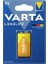 Varta Longlife Power Alkalin 9 Volt Pil Tekli 1