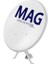 Mag 80 cm Delikli Ofset Çanak 10'lu Paket 1