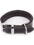 Canini Collar Hakiki Klasik Deri Köpek Tasması, Yumuşak Deri Iç Kısım, Ultra Dayanıklı ve Konforlu Deri Tasma - Renk ve Boy Seçenekleri, Siyah, XXS 1