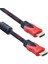 Powermaster PM-8800 Gold Uçlu Filtreli Örgülü 1.5 Metre HDMI Kablo 1