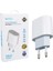 Weko WK-26524 Beyaz Pd 20 Watt Iphone Type-C Hızlı Şarj Başlığı 1