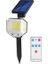 Powermaster PM-14917 Sensörlü Kumandalı 3 Kademeli Solarlı Bahçe Aydınlatma Lambası 1