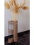 Metal Tel Hasır Örgülü Tasarım Pampas Vazosu 60 cm 2li Set 1