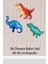 3 Yaş Dinazor Konsept Doğum Günü Balon Seti Dinozor Tema 2