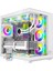 Prime V2 Kumandalı A-rgb 7x120mm Fanlı Özel Vidasız Paneller Beyaz Gaming Boş Bilgisayar Kasası 1