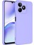Realme C53 Kılıf Lansman Içi Kadife Kamera Korumalı Mara Silikon Kılıf - Lila 1