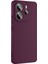 Xiaomi Redmi Note 14 4g Kılıf Lansman Içi Kadife Kamera Korumalı Mara Silikon Kılıf - Koyu Mor 3