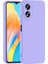Oppo A38 Kılıf Lansman Içi Kadife Kamera Korumalı Mara Silikon Kılıf-Lila 1