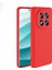 Xiaomi Redmi Note 14 Pro Plus Kılıf Lansman Içi Kadife Kamera Korumalı Mara Silikon Kılıf - Kırmızı 1