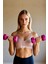 1 kg x 2 Adet Dambıl Seti Plastik Köşeli Dumbell Ağırlık Pilates ve Egzersiz Spor Ekipmanı 4