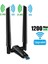 PL-9340 AC1200 867MBPS 5ghz + 300MBPS 2.4 Ghz Çift Anten Wireless USB Adaptör 1
