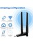 PL-9340 AC1200 867MBPS 5ghz + 300MBPS 2.4 Ghz Çift Anten Wireless USB Adaptör 2