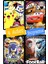 4'lü Set Paw Patrol Pokemon Sonic Arabalar Boyama Kitabı Seti(Boyama, Sticker, Arka Kapak Maske) 1