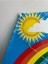 Gökkuşağı Uçurtma / Gökyüzü Uçurtma / Şirin Uçurtma / Eğlenceli Uçurtma Ipli 2