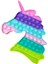 Pop It Push Bubble Fidget Popit Duyusal Unicorn Pony 25 cm 1