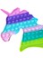 Pop It Push Bubble Fidget Popit Duyusal Unicorn Pony 25 cm 2