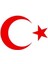 Ay Yıldız Sticker Kırmızı 20 cm 2