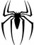 Örümcek Spider Oto Cam Sticker Siyah 25*18 cm 1