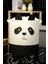 Panda Tasarımlı Bebek Çocuk Odası Fileli Düzenleyici Saklama Kutusu Oyuncak Kirli Sepeti 37X40 5