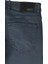 Fistan Store Erkek Mavi Yüksek Bel Rahat Kesim Boru Paça Büyük Beden Jean Pantolon 5