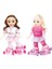 LED Işıklı, Patenli ve Müzikli Oyuncak Bebek Skating Girl 5