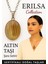 Sertifikalı Oval Model Altın Taşı Kolye (Gold Stone) – Işıltılı Enerji, Cesaret ve Hedef Odaklılık 1