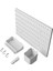Çok Amaçlı Pano Organizatör Set 1 ( 28 x 40 cm ) Beyaz - Dübelli 4