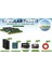 2.4kw Solar Güneş Enerji Paketi Prefabrik Evler Için 2