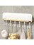 Menashop Home Yapışkanlı Askı Seti, Hareketli Kancalar, Anahtarlık ve Havlu Askısı, Banyo ve Mutfak Için Çok Amaçlı Organizer, Kepçe,kevgir Askısı 2