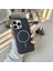 Apple iPhone 15 Pro Max Uyumlu Beats Magsafe Deri Görünümlü Silikon Kılıf Kapak 3