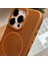 Apple iPhone 15 Pro Max Uyumlu Beats Magsafe Deri Görünümlü Silikon Kılıf Kapak 3