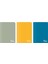 - Colors Ofis Serisi, A4 60 Yaprak Çizgisiz Karton Kapaklı Defter 3'lü Paket,mavi, Gri, Sarı 1