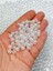 8 mm Akrilik Boncuk Delikli Renkli Boncuk Takı Yapımı Bead (50 Gram) 1