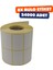 Termal Rulo Etiket, 50MM x 30MM 24000 Adet 8 Rulo Yan Yana 2li Sarılmış Rulolar 40MM Kuka Çapı Barkod Yazıcılar ile Uyumludur, Ribon Kullanmadan Yazdırılabilir 1
