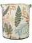 Yaprak Desenli Filesiz Kirli Çamaşır Dolap Içi Çocuk Odası Oyuncak Düzenleyici Saklama Sepeti 37X40 5