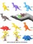 Kampanya Estevia 683 Toy Play 12 Parça Renkli Mini Dinozor Figür Seti 4-6 cm Yeni!!! 1