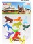 Kampanya Estevia 676 Toy Play 12 Parça Renkli Mini Çiftlik Hayvanları Figür Seti 4-6 cm Yeni!!! 3