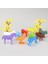 Kampanya Estevia 676 Toy Play 12 Parça Renkli Mini Çiftlik Hayvanları Figür Seti 4-6 cm Yeni!!! 4
